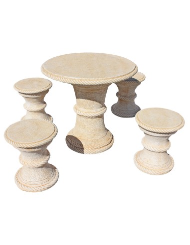 Salon de jardin Mango naturel