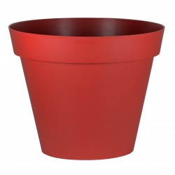 Nouveau ! Pot Toscane Ø 100 cm rond Rouge Rubis