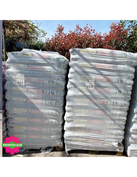 Palette de sacs de terreau plantes méditerranéennes et agrumes 40 L - ALGOFLASH - Promofleur (1)