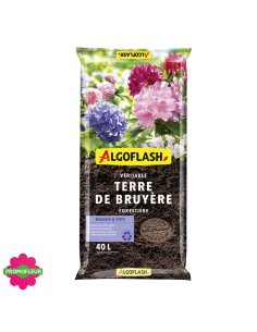 Terre de bruyère véritable forestière 40 L - ALGOFLASH - Promofleur