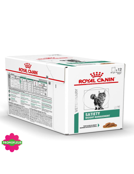 Royal Canin Cat Satiety Humide 12 x 85 g - Promofleur
