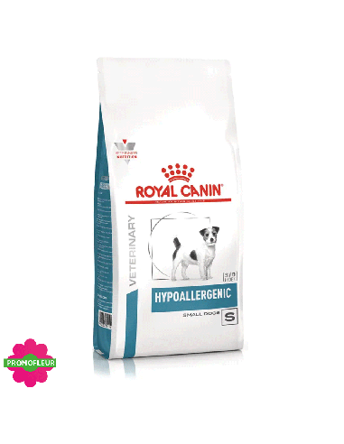 Croquettes Hypoallergenic Dry Small Dog - Royal Canin - Promofleur