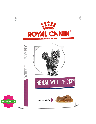 Renal Poulet Cat - Royal Canin (12 x 85 g) - Promofleur