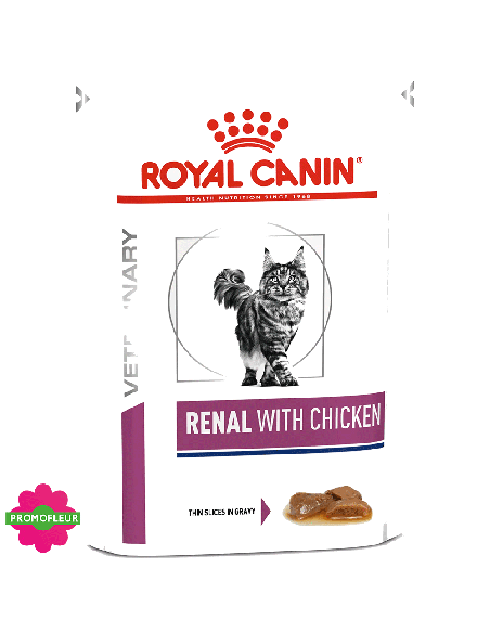 Renal Poulet Cat - Royal Canin (12 x 85 g) - Promofleur