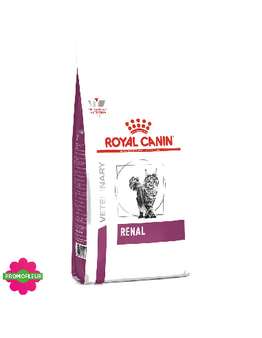 Croquettes Cat Renal - Royal Canin (Sac de 2 kg) - Promofleur