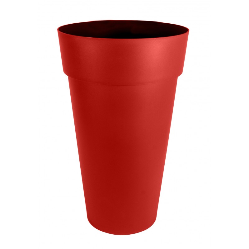 Pot TOSCANE Haut Rond Taupe Pot TOSCANE Haut Rond Taupe
