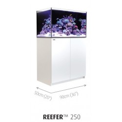 Aquarium Red Sea Reefer 250 Blanc (Meuble Inclus)