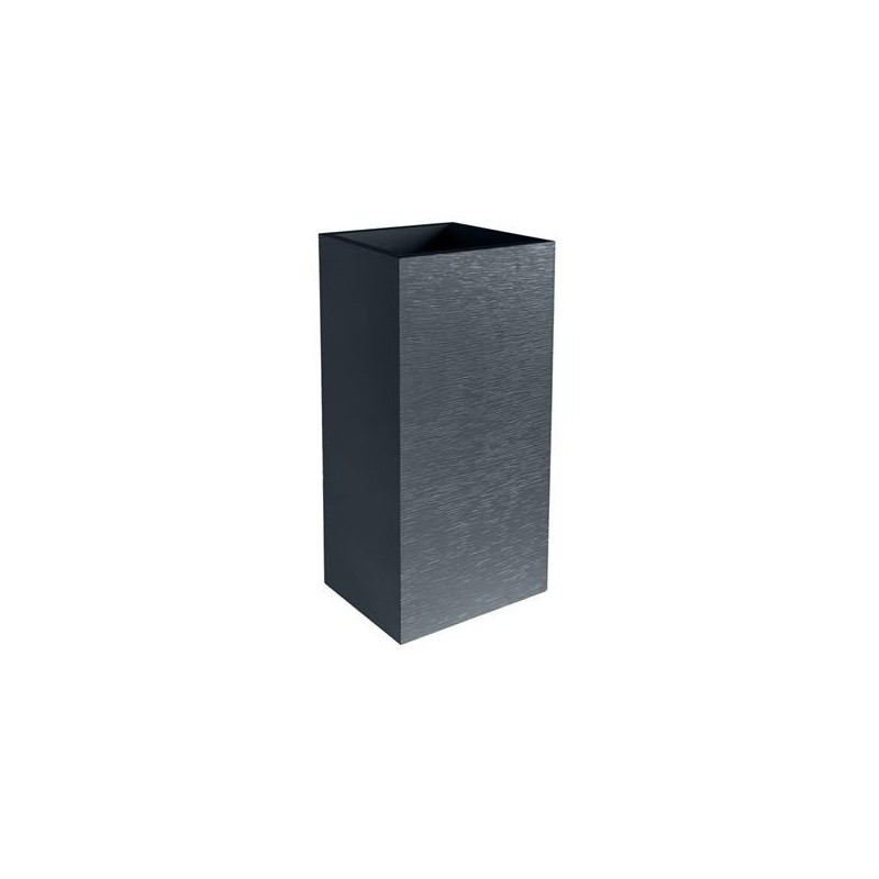 Pot carré Haut "GRAPHIT" 40 cm et 31 L Gris Anthracite Pot carré Haut "GRAPHIT" 40 cm et 31 L Gris Anthracite