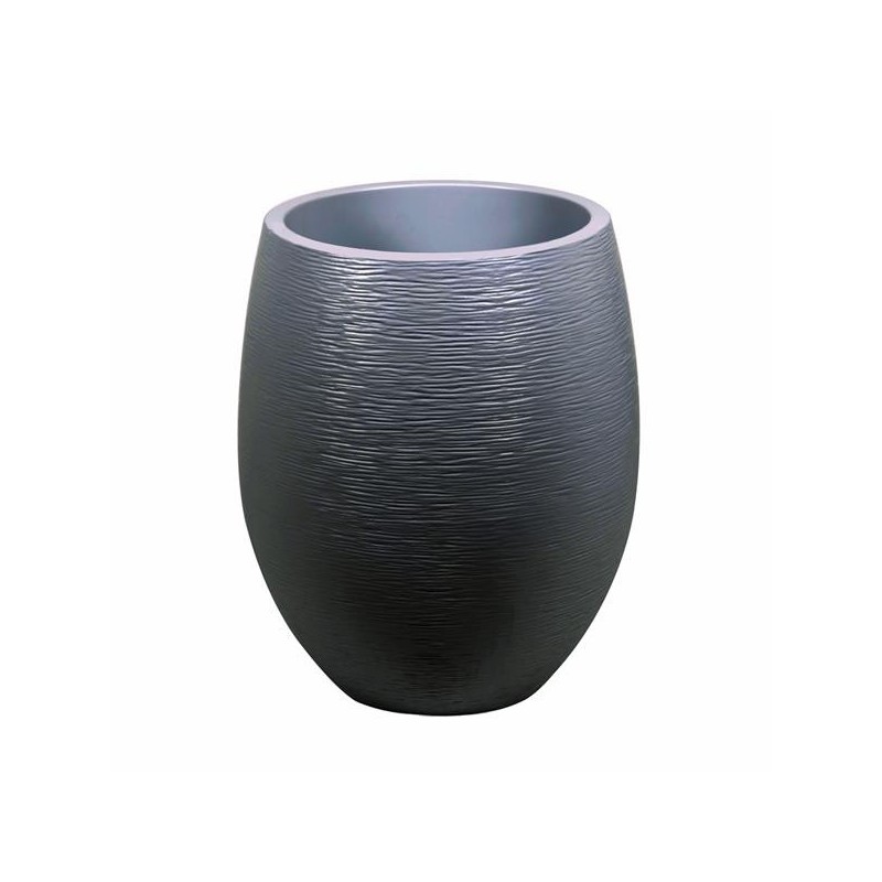 Pot EGG "GRAPHIT" Ø50 cm - h. 45 cm - 46 L - Gris Anthracite Pot EGG "GRAPHIT" Ø50 cm - h. 45 cm - 46 L - Gris Anthracite