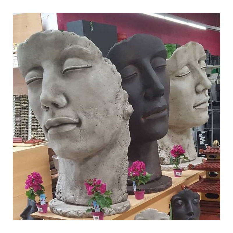 William Gardner Smith Le Visage De Pierre Visage en pierre reconstituée Couleur Visage PAPARA - Finition Chrome