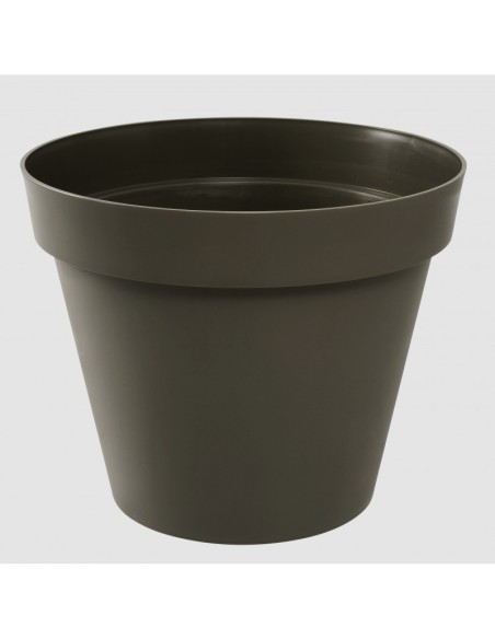 Nouveau ! Pot Toscane Ø 100 cm rond Taupe