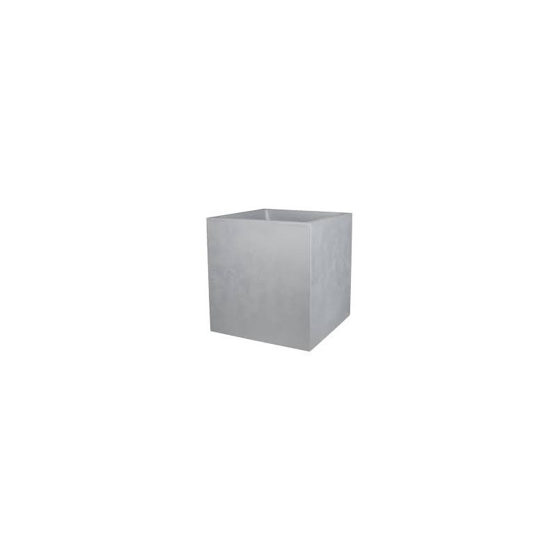 Bac Carre GRAPHIT Blanc Cérusé 39 cm