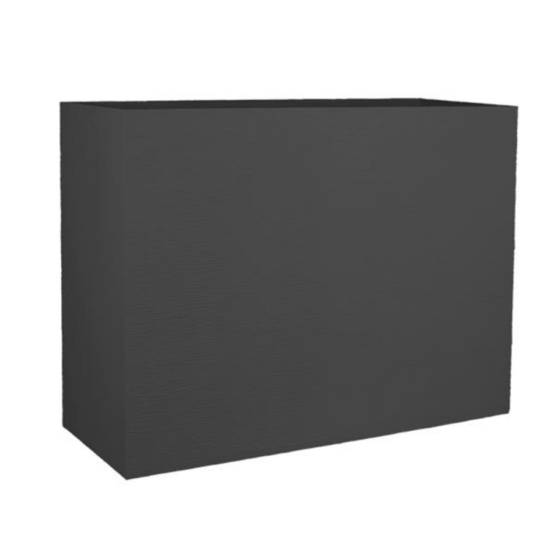 Muret Graphit LOFT L 78,5 x 29,5 x 30 cm et 46 L Muret Graphit LOFT L 78,5 x 29,5 x 30 cm et 46 L