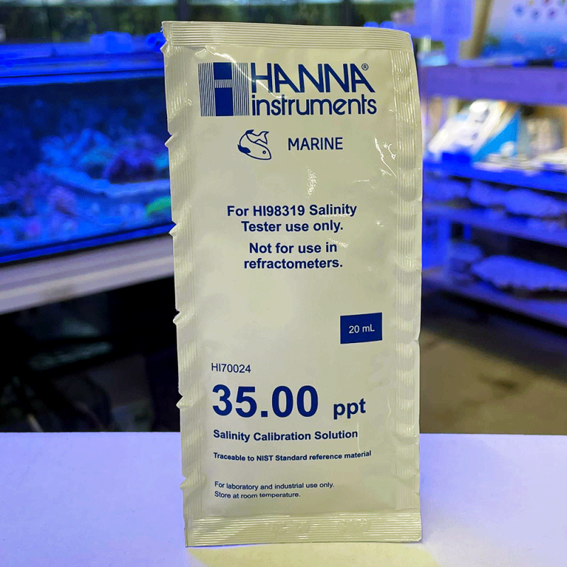 35.00 ppt Salinity Calibration Solution 20 mL/Sachet